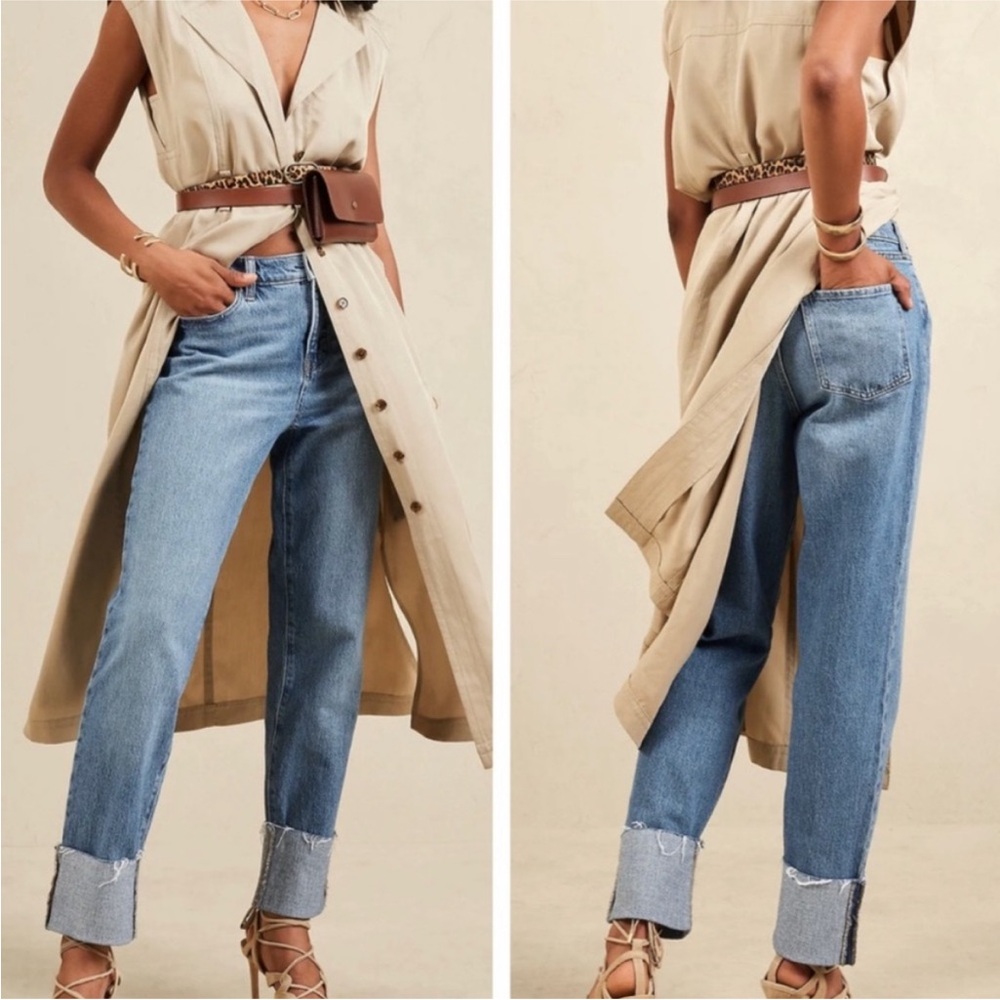 Parisian Light Blue Straight Leg Jeans